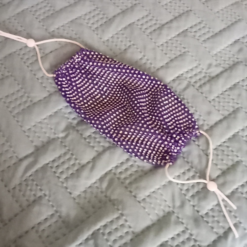 Womens sparkly mask new